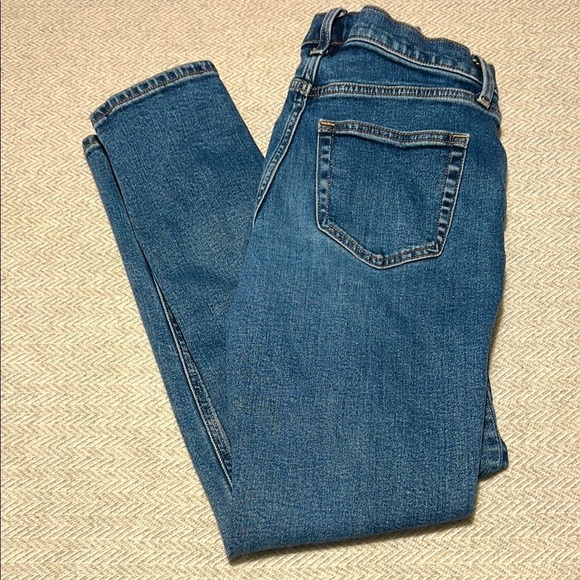 Uniqlo Sim Straight Vintage Wash Jeans.  Size 3 - Picture 1 of 13